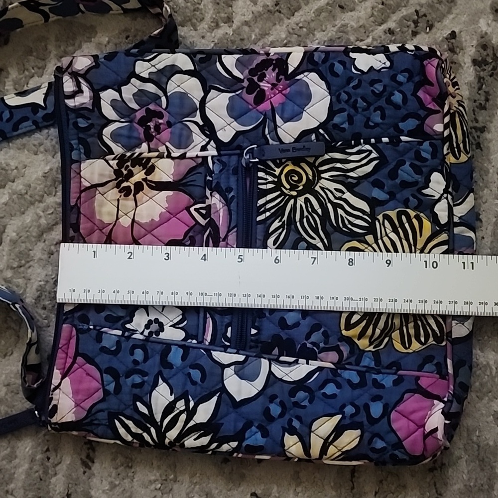 Vera Bradley Floral Crossbody Bag - Blue, Pink, Yellow - Picture 12 of 12